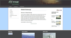 Desktop Screenshot of globalsolenergi.com